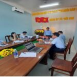 Phó Bí thư Thường trực Đảng ủy xã Đức Phú làm việc với cơ quan Ủy ban Kiểm tra về công tác kiểm tra, giám sát 6 tháng đầu năm 2026